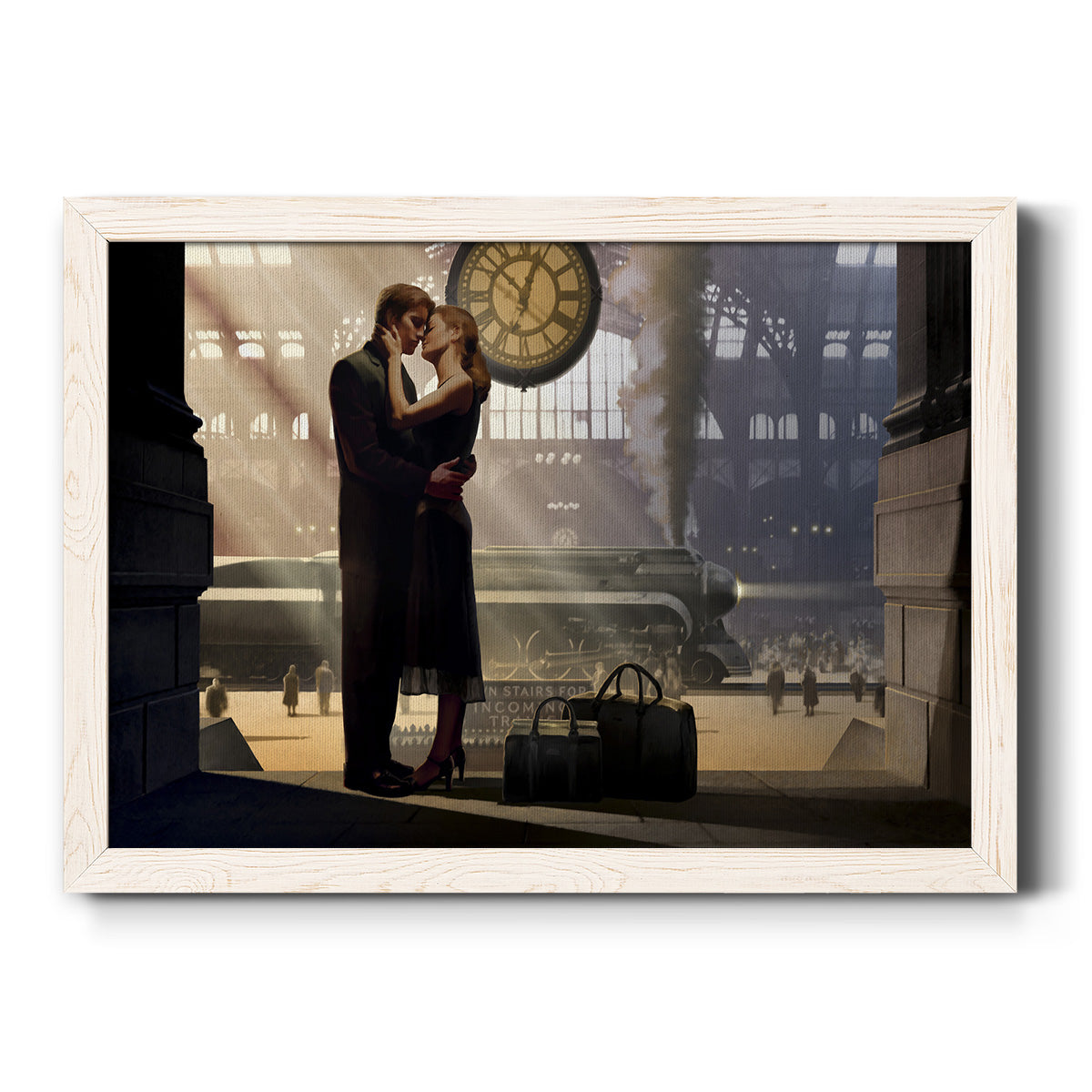 Au Revoir-Premium Framed Canvas - Ready to Hang