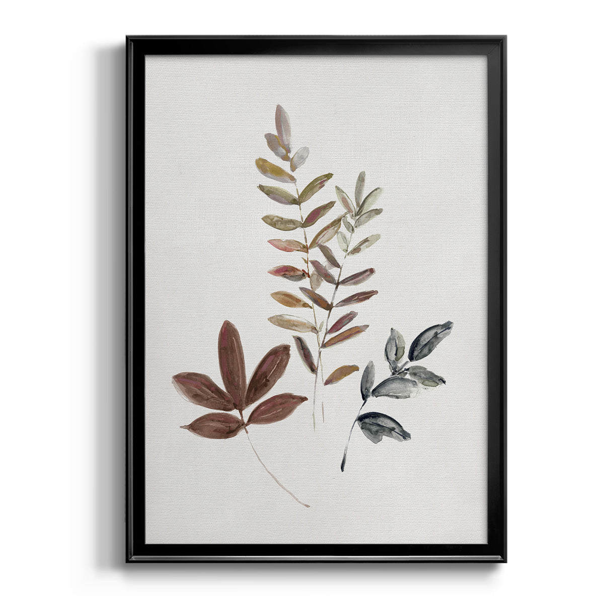 Autumn Leaves II Premium Framed Print - Ready to Hang