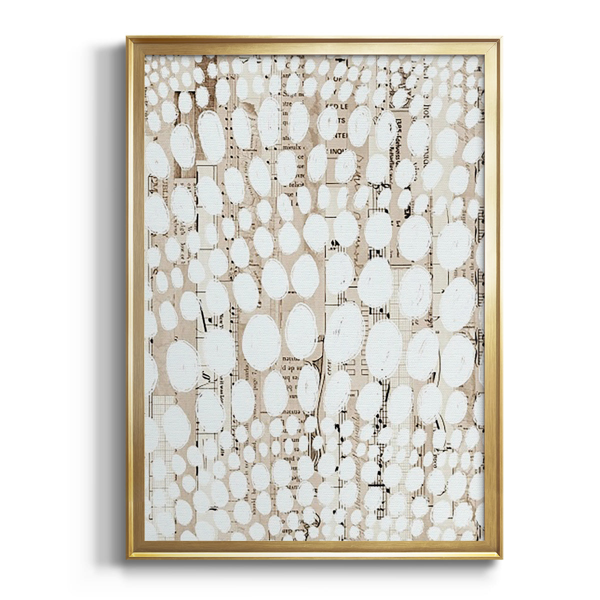 Vintage Pattern IV Premium Framed Print - Ready to Hang