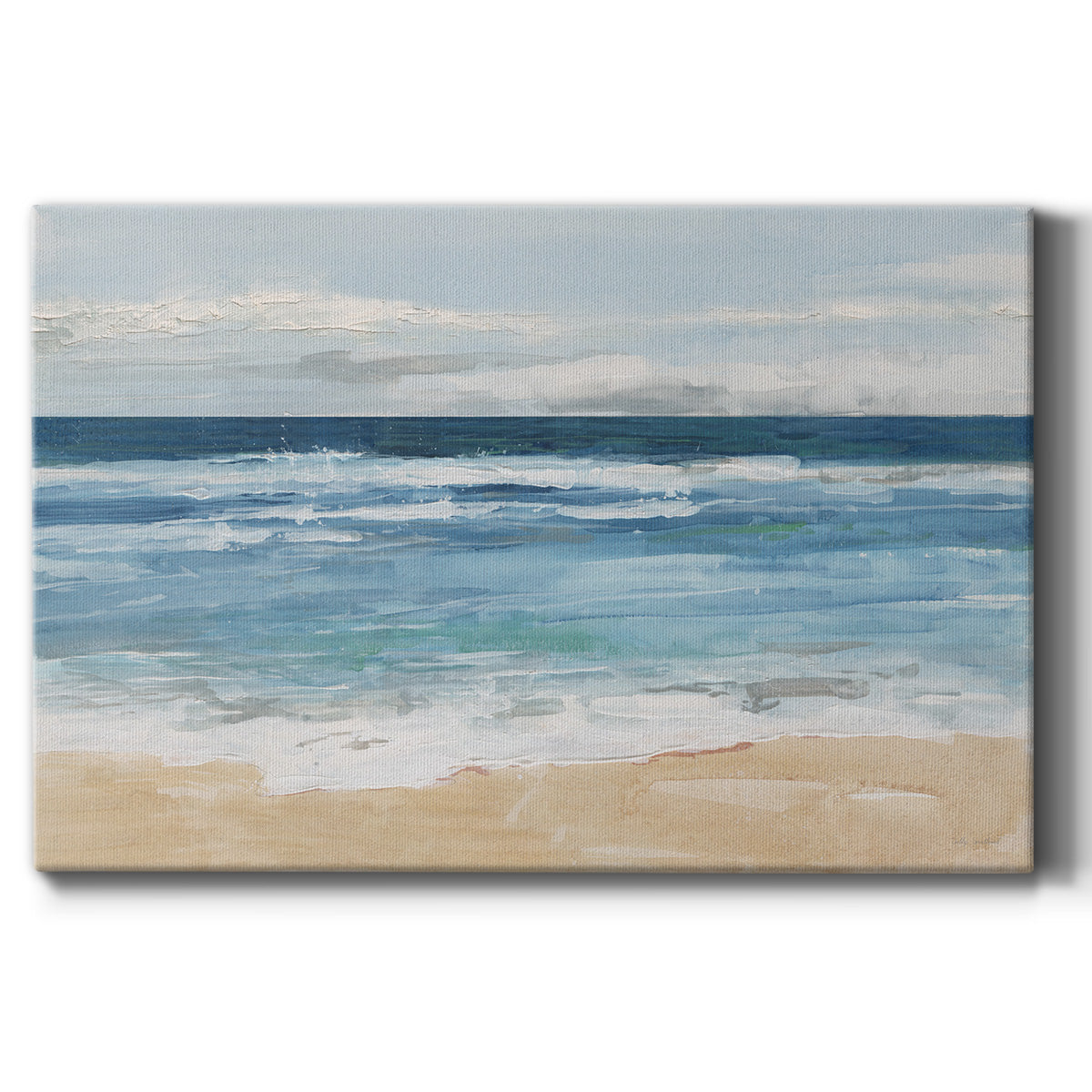 Ocean Waves II Premium Gallery Wrapped Canvas - Ready to Hang