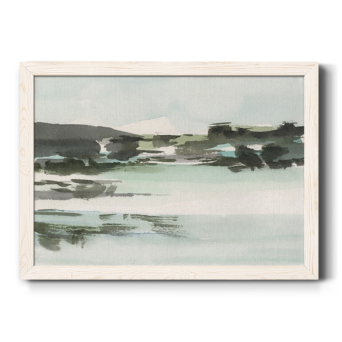 Turquoise Marsh II-Premium Framed Canvas - Ready to Hang