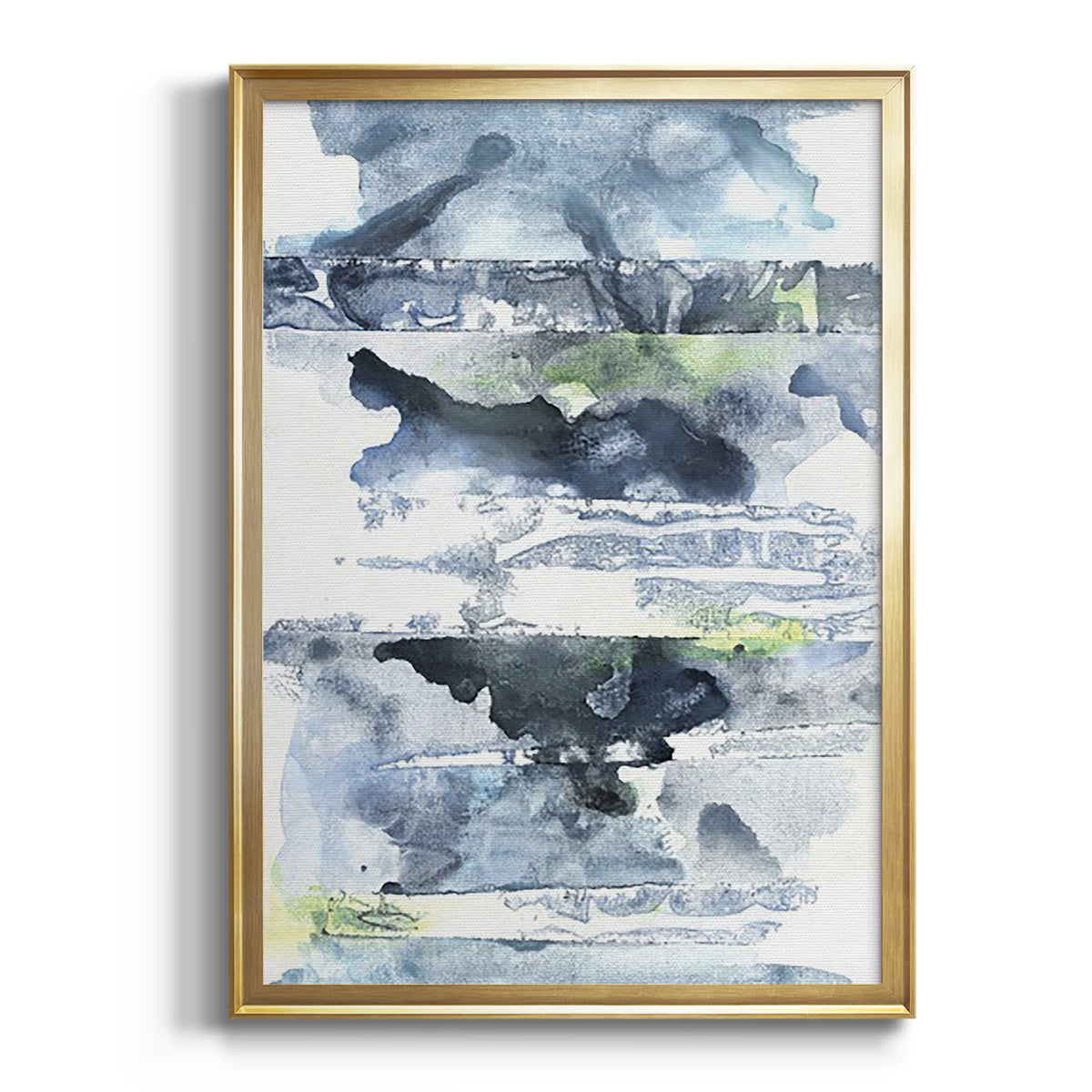 Soft Half Shell I - Modern Framed Canvas Print