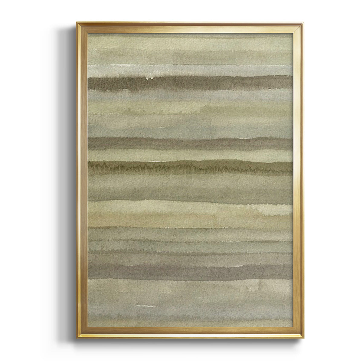Soft Half Shell I - Modern Framed Canvas Print