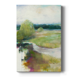 Crossing the Stream Premium Gallery Wrapped Canvas - Ready to Hang
