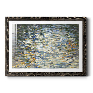 Water Reflections-Premium Framed Print - Ready to Hang