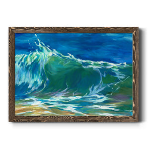 Green Flash-Premium Framed Canvas - Ready to Hang