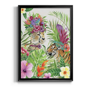 Jungle Royale I Premium Framed Print - Ready to Hang