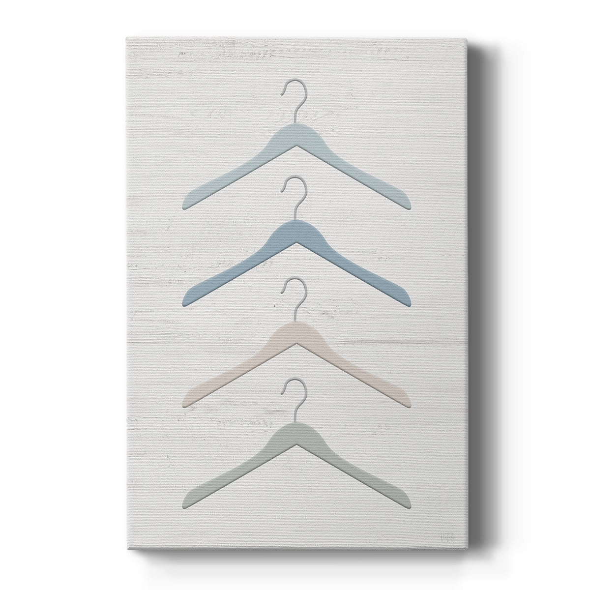 Laundry Hangers Premium Gallery Wrapped Canvas - Ready to Hang