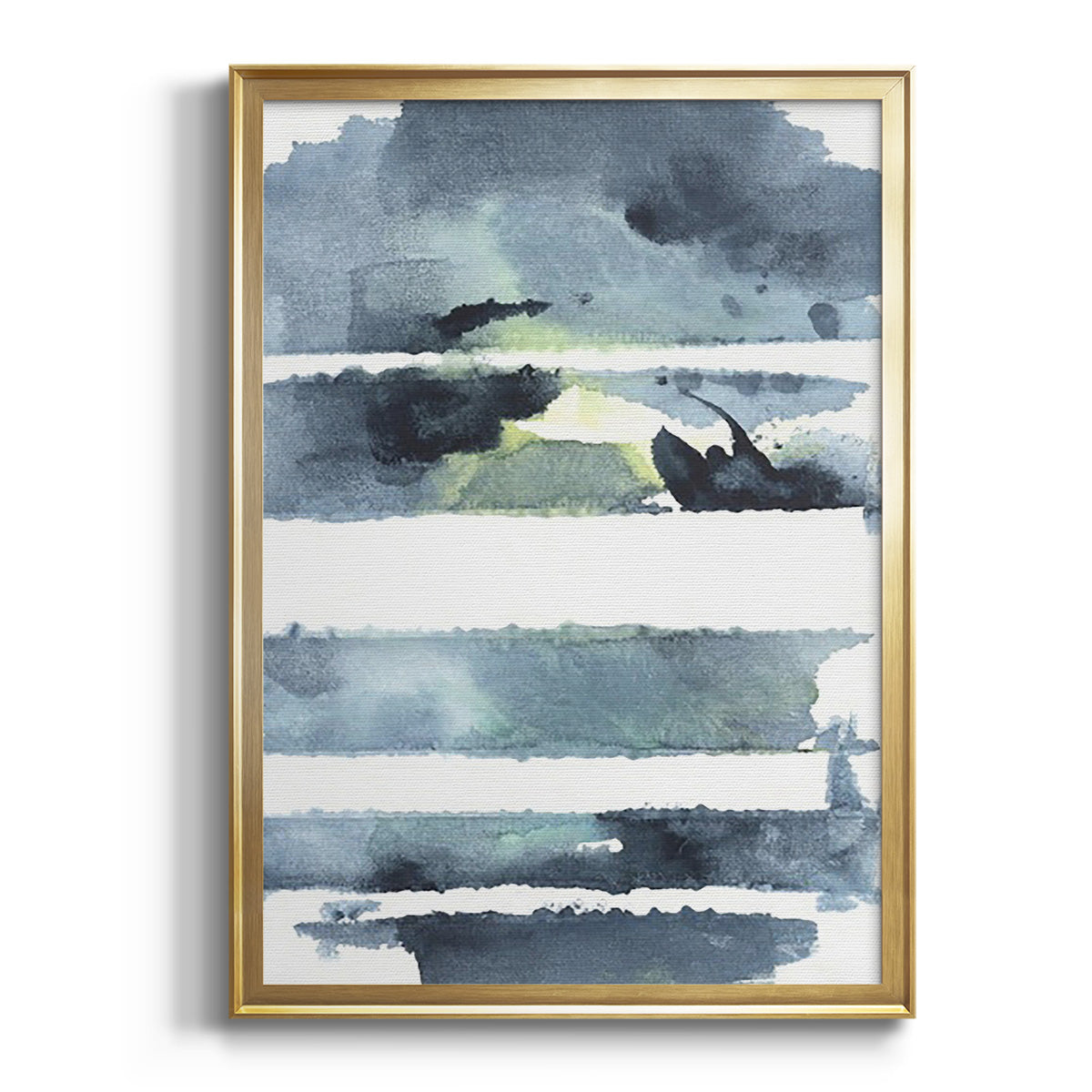 Soft Half Shell I - Modern Framed Canvas Print
