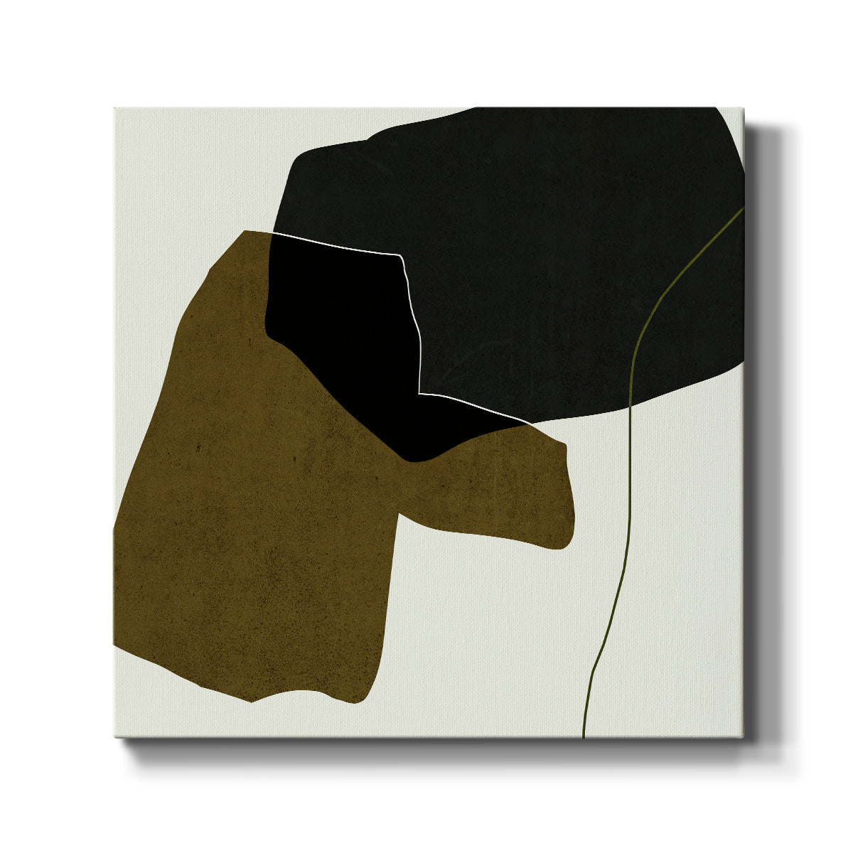 Shape Silhouettes II - Canvas Art Print