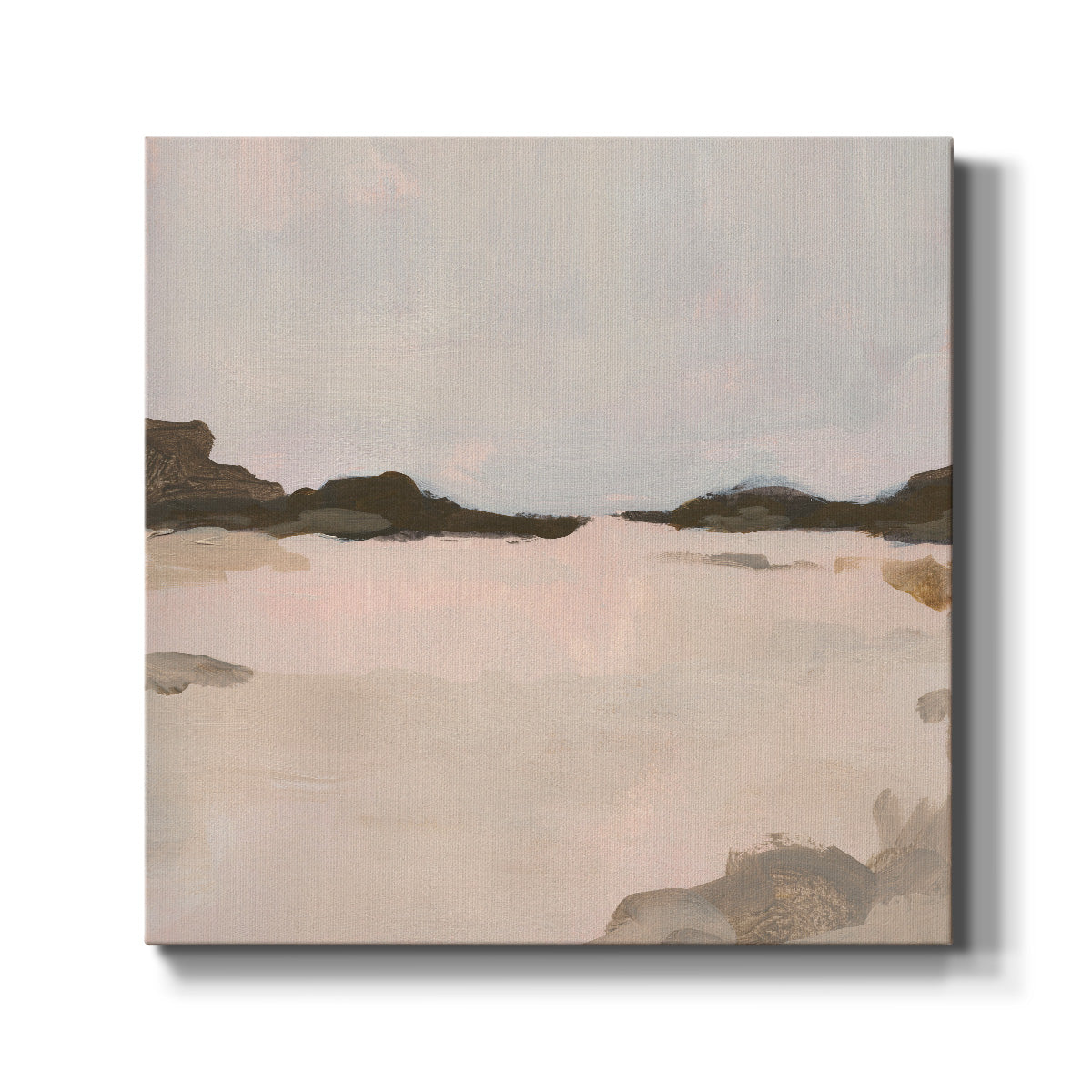 Misty Horizon Line I-Premium Gallery Wrapped Canvas - Ready to Hang