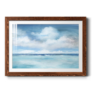 Caribbean Clouds-Premium Framed Print - Ready to Hang