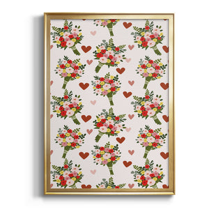 Darling Valentine Collection E Premium Framed Print - Ready to Hang