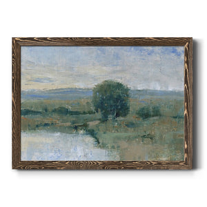 Riverbank Impression II-Premium Framed Canvas - Ready to Hang