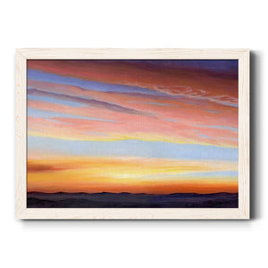Ignited Dusk III-Premium Framed Canvas - Ready to Hang