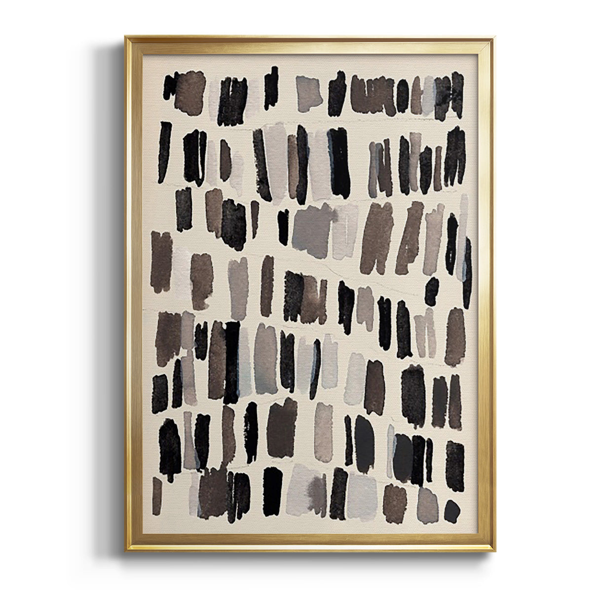 Soft Half Shell I - Modern Framed Canvas Print