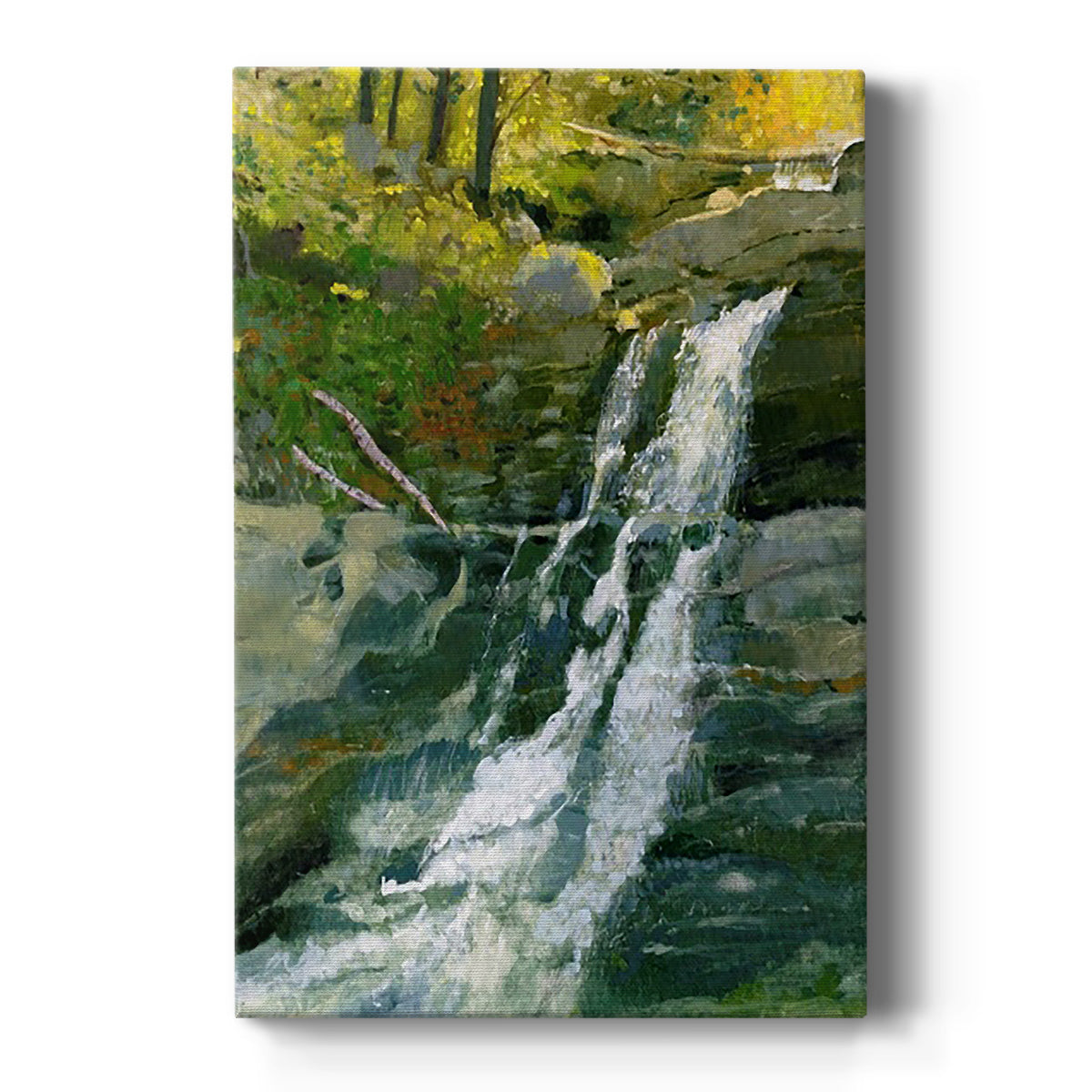 Kent Falls Premium Gallery Wrapped Canvas - Ready to Hang