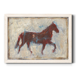 Iron Equine II-Premium Framed Canvas - Ready to Hang