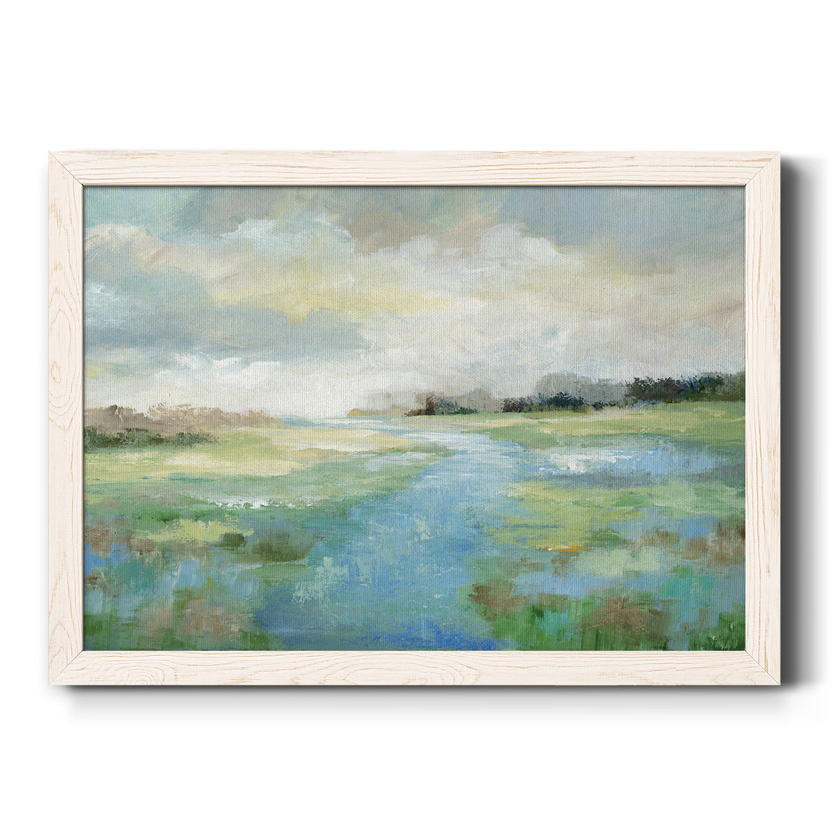 Winding Stream-Premium Framed Canvas - Ready to Hang