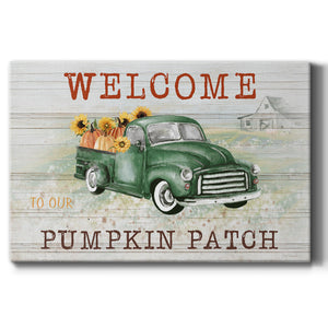 Pumpkin Patch Premium Gallery Wrapped Canvas - Ready to Hang