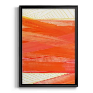 Warm Rays II Premium Framed Print - Ready to Hang