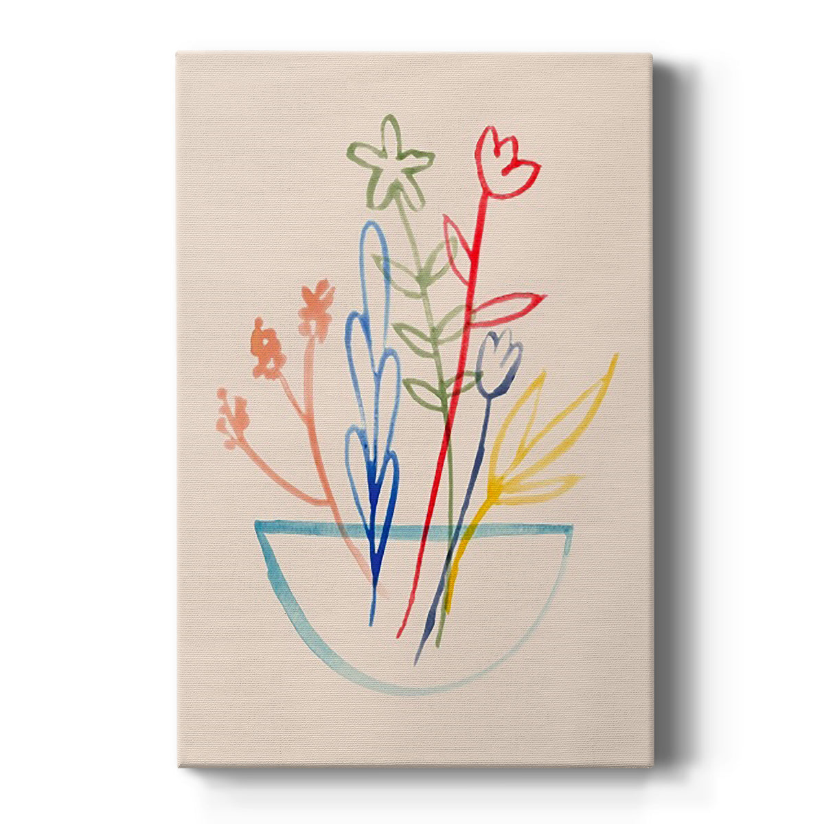 Fun Bunch II - Canvas Art Print