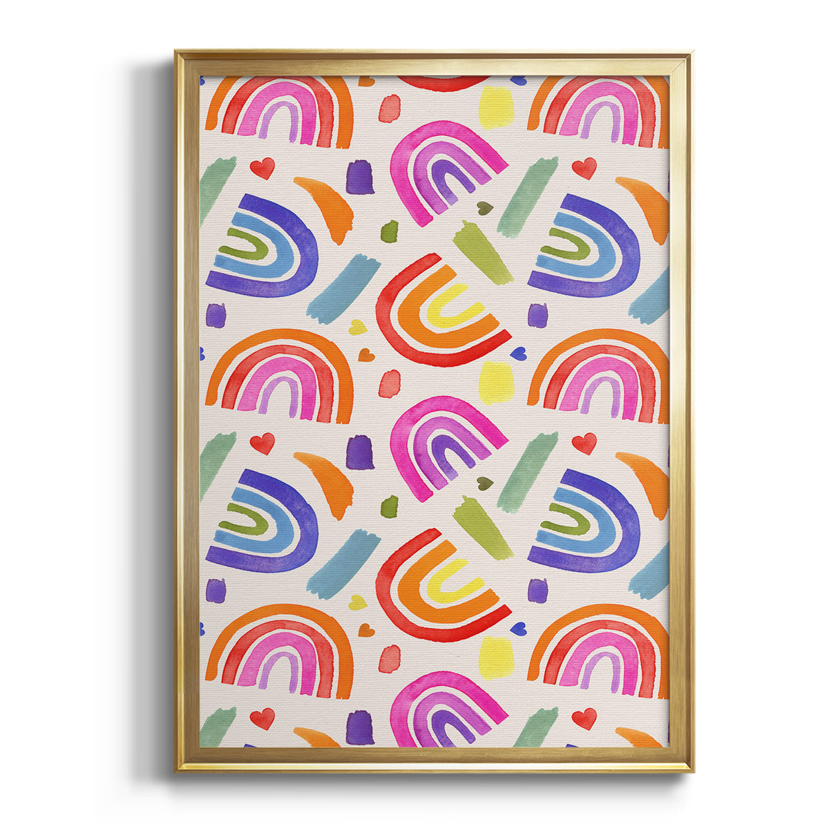 Love Loudly Collection E Premium Framed Print - Ready to Hang