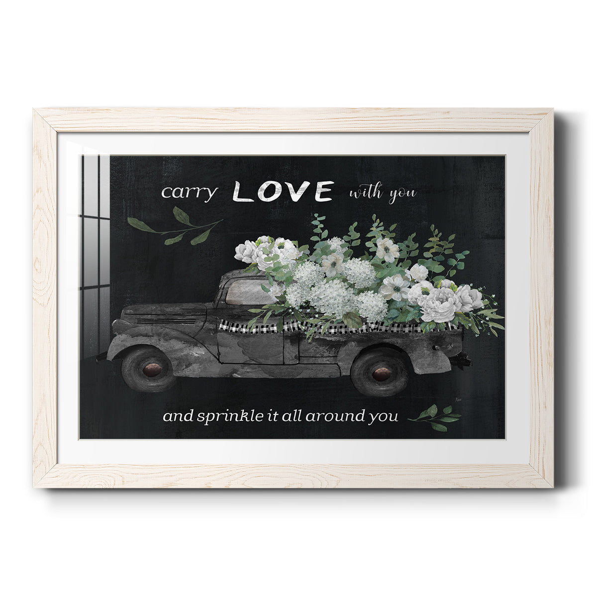 Carry Love-Premium Framed Print - Ready to Hang