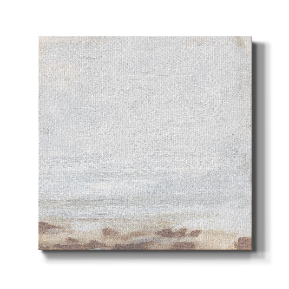 Neutral Breakers I-Premium Gallery Wrapped Canvas - Ready to Hang