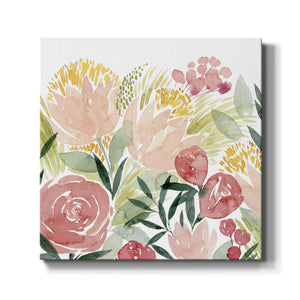 Sunkissed Posies I-Premium Gallery Wrapped Canvas - Ready to Hang
