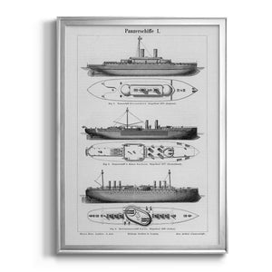 Industrial Ship Premium Framed Print - Ready to Hang