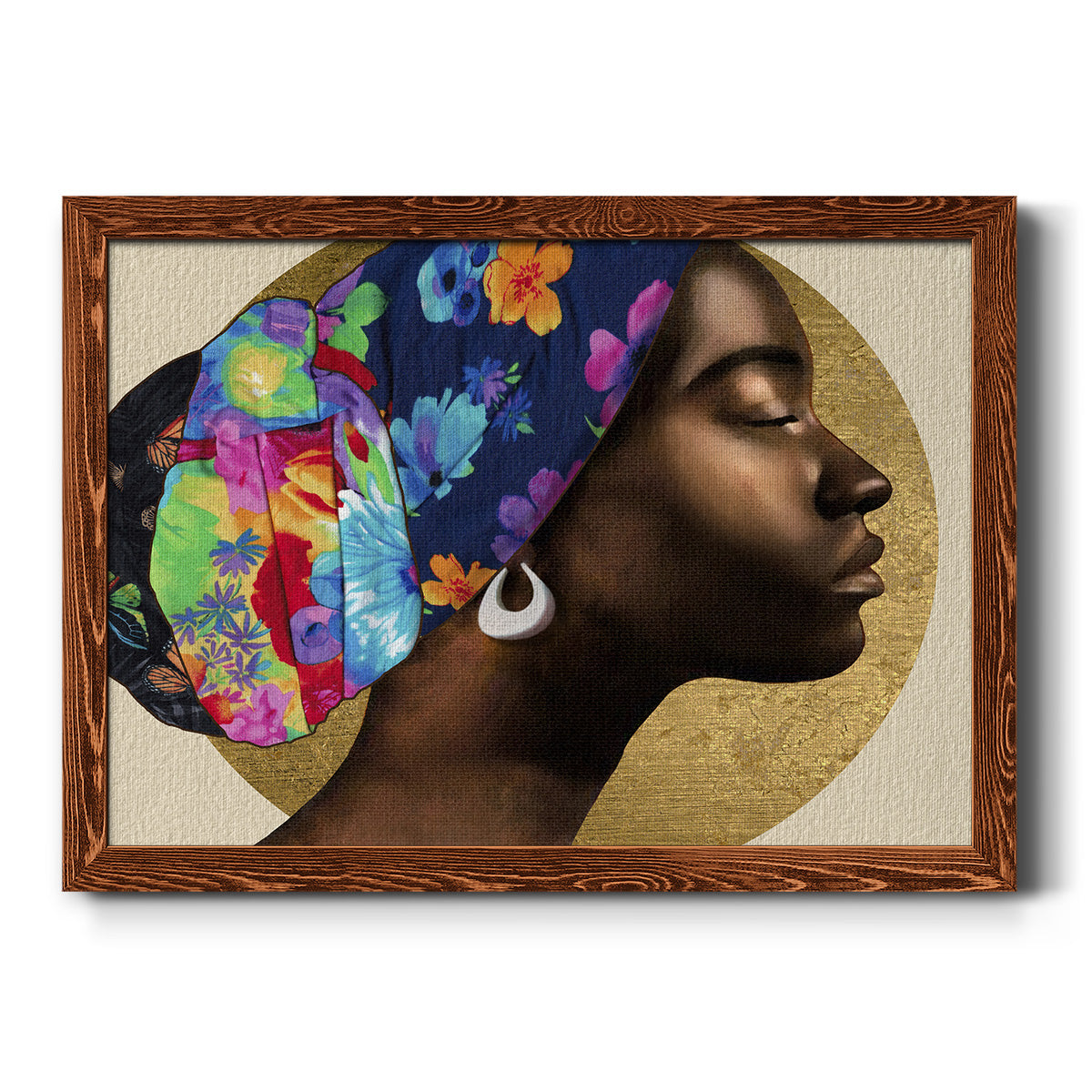 Golden Lady I-Premium Framed Canvas - Ready to Hang