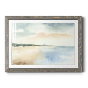 Simple Sea-Premium Framed Print - Ready to Hang