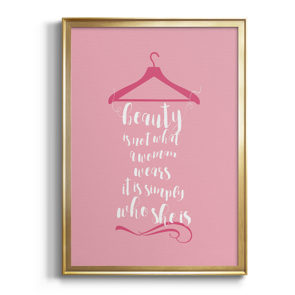 Beauty in Pink Premium Framed Print - Ready to Hang