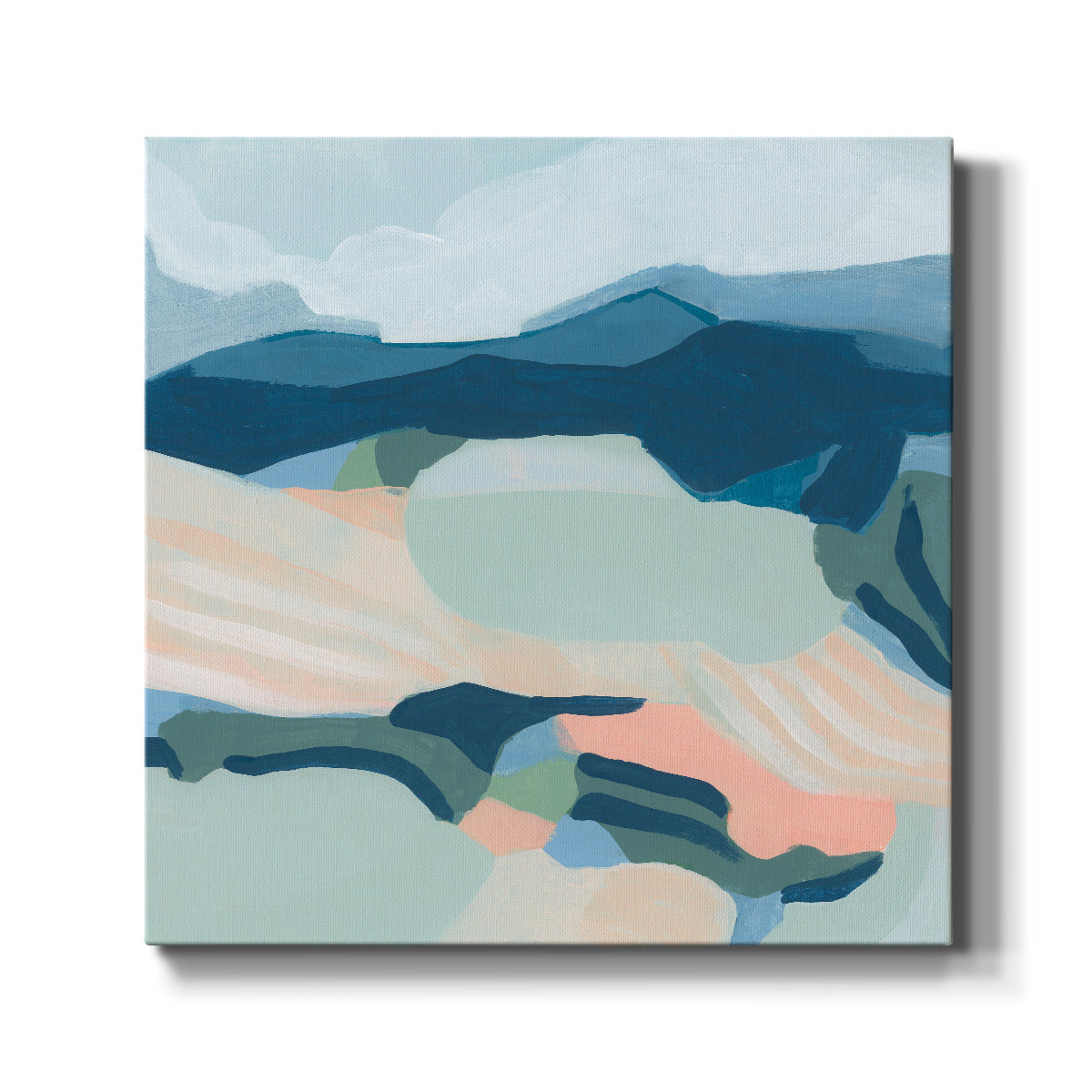 Sorbet Fields I - Canvas Art Print