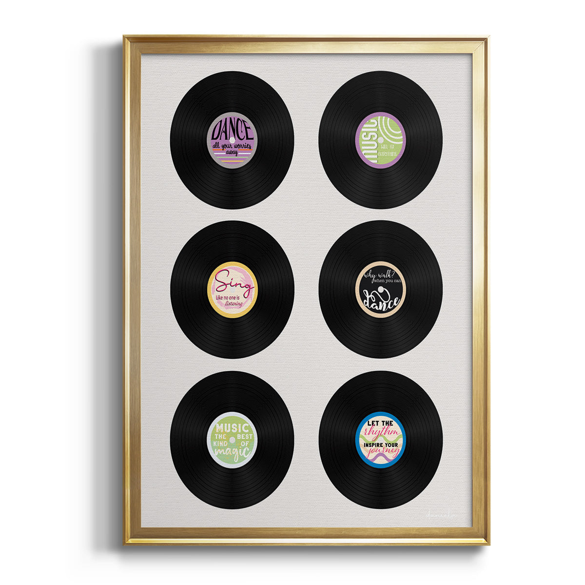 Sepia Botanical Journal I - Modern Framed Canvas Print