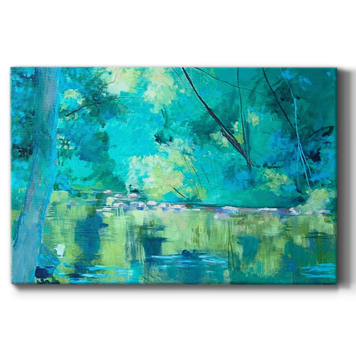 Housatonic River Premium Gallery Wrapped Canvas - Ready to Hang