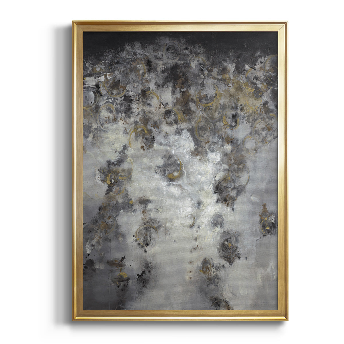 Sepia Botanical Journal I - Modern Framed Canvas Print