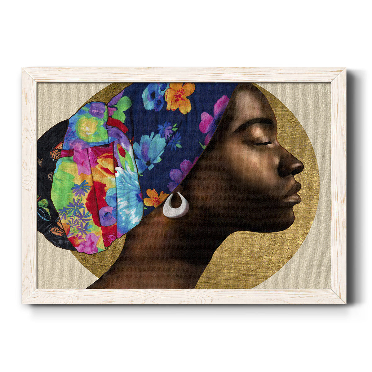 Golden Lady I-Premium Framed Canvas - Ready to Hang