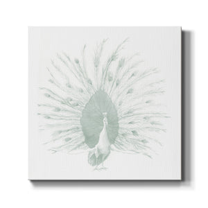 Sage Peacock I-Premium Gallery Wrapped Canvas - Ready to Hang