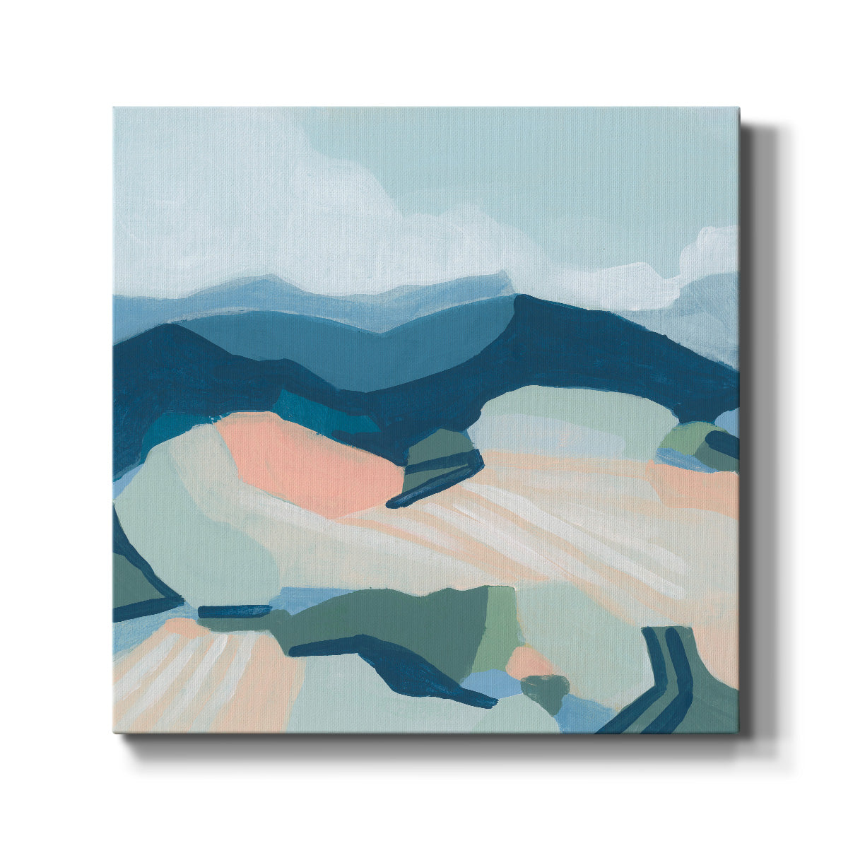 Sorbet Fields II - Canvas Art Print