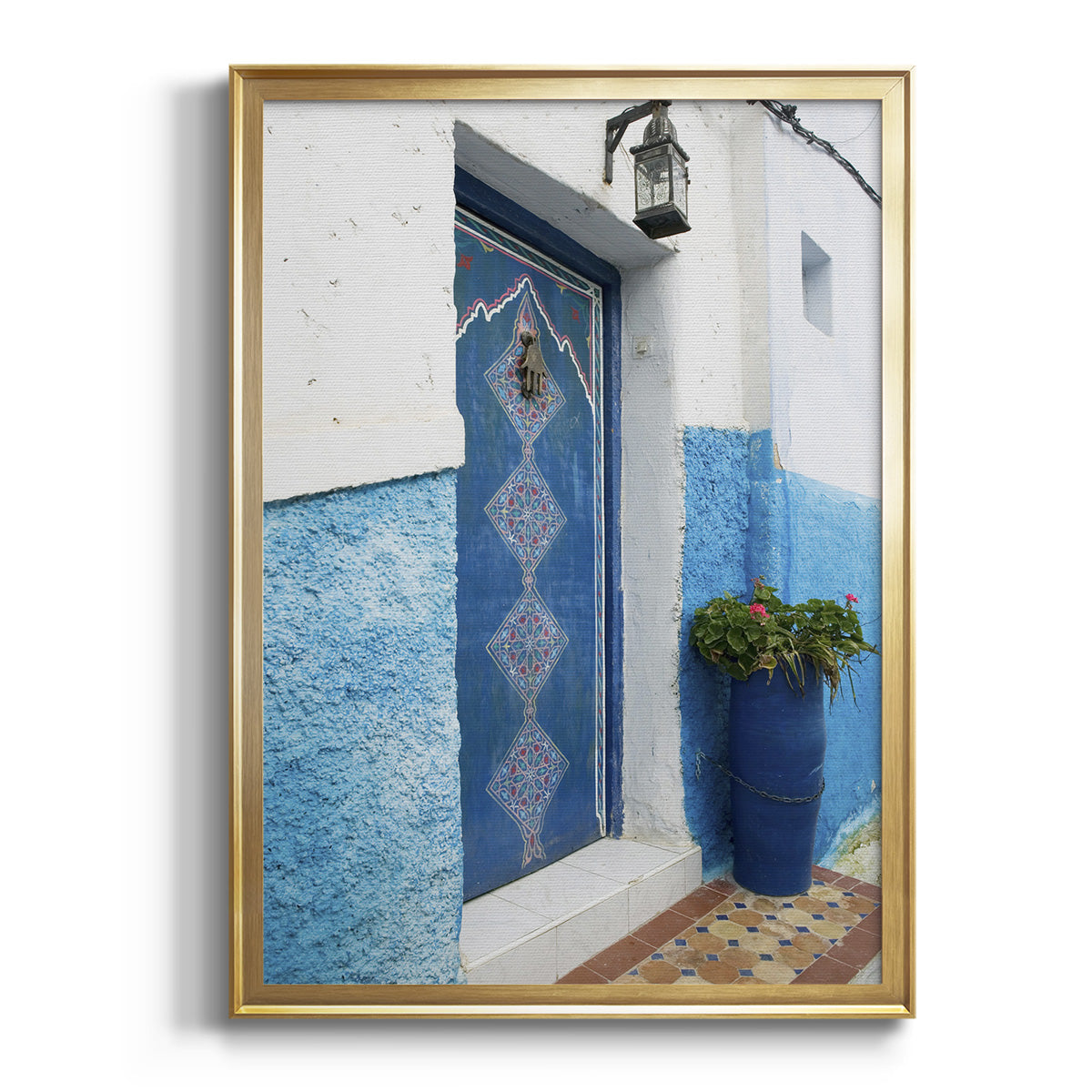 Soft Half Shell I - Modern Framed Canvas Print