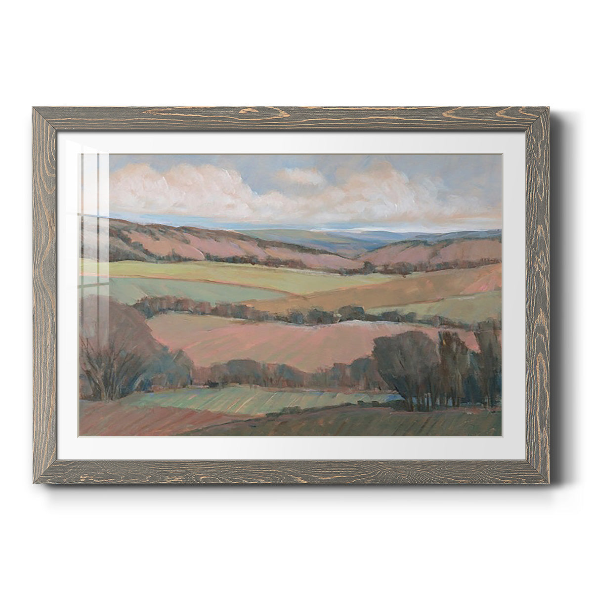 Hilly Countryside II-Premium Framed Print - Ready to Hang