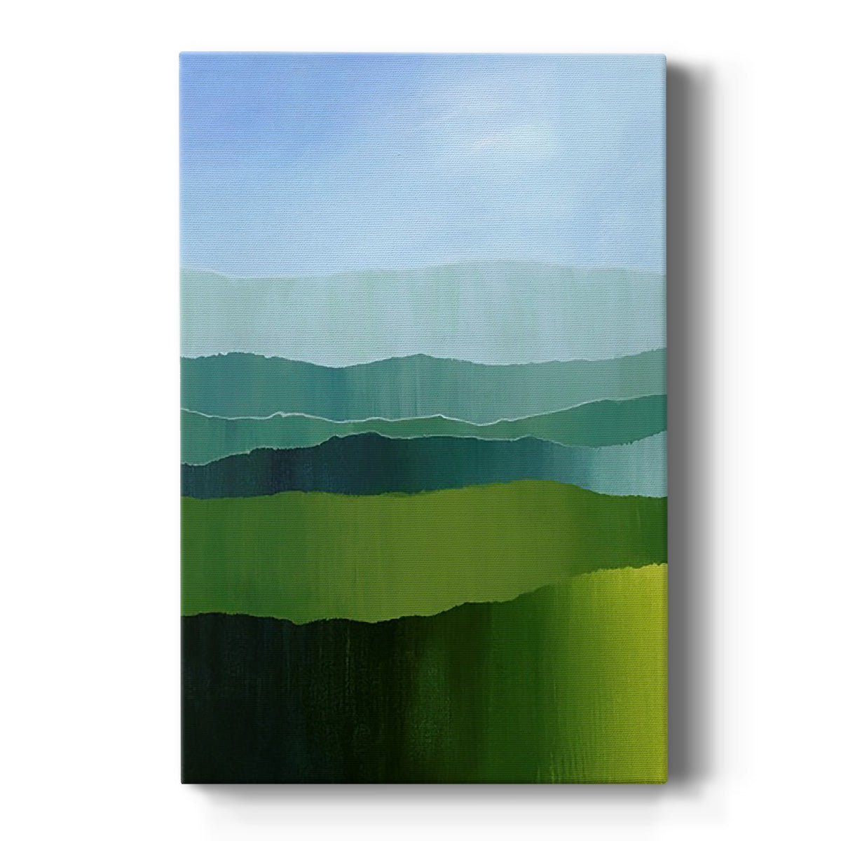 Blue Ridge Fade I Premium Gallery Wrapped Canvas - Ready to Hang