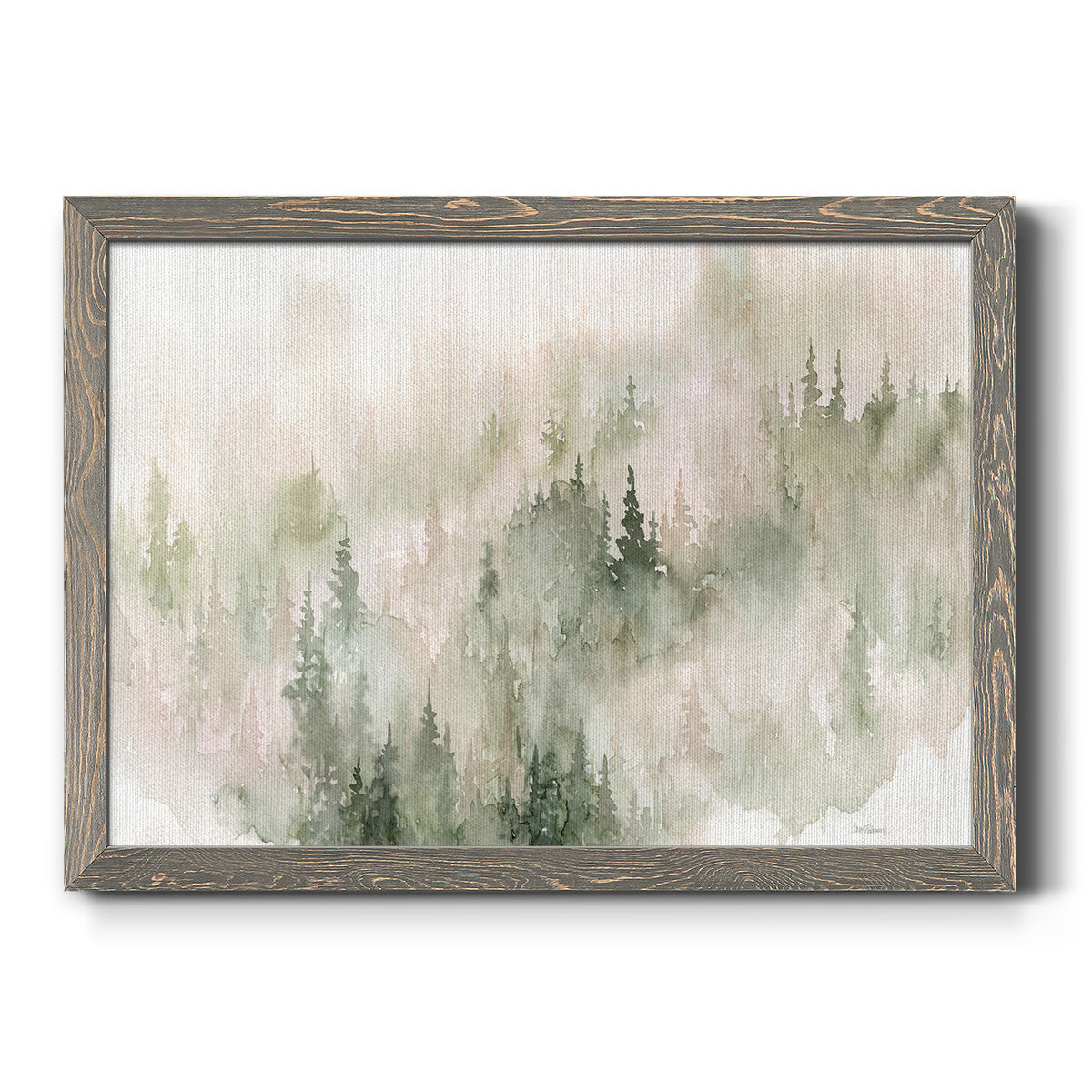 Misty Mountain Sides-Premium Framed Canvas - Ready to Hang