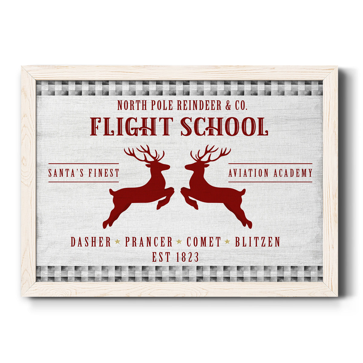 Flight School-Premium Framed Canvas - Ready to Hang