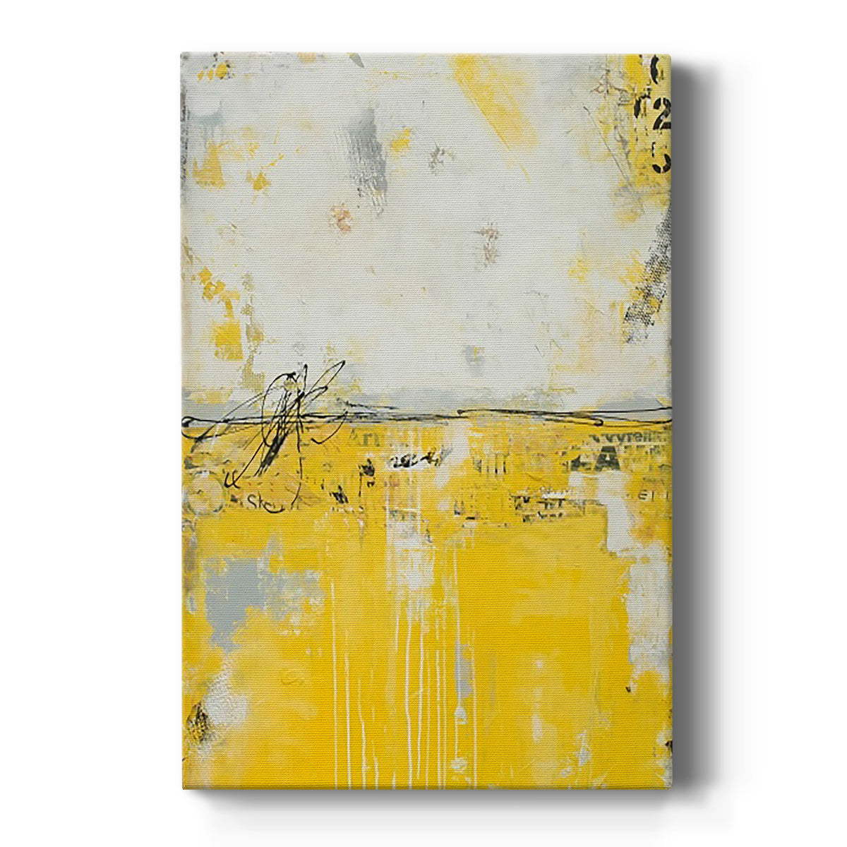 Yellow Bound Premium Gallery Wrapped Canvas - Ready to Hang