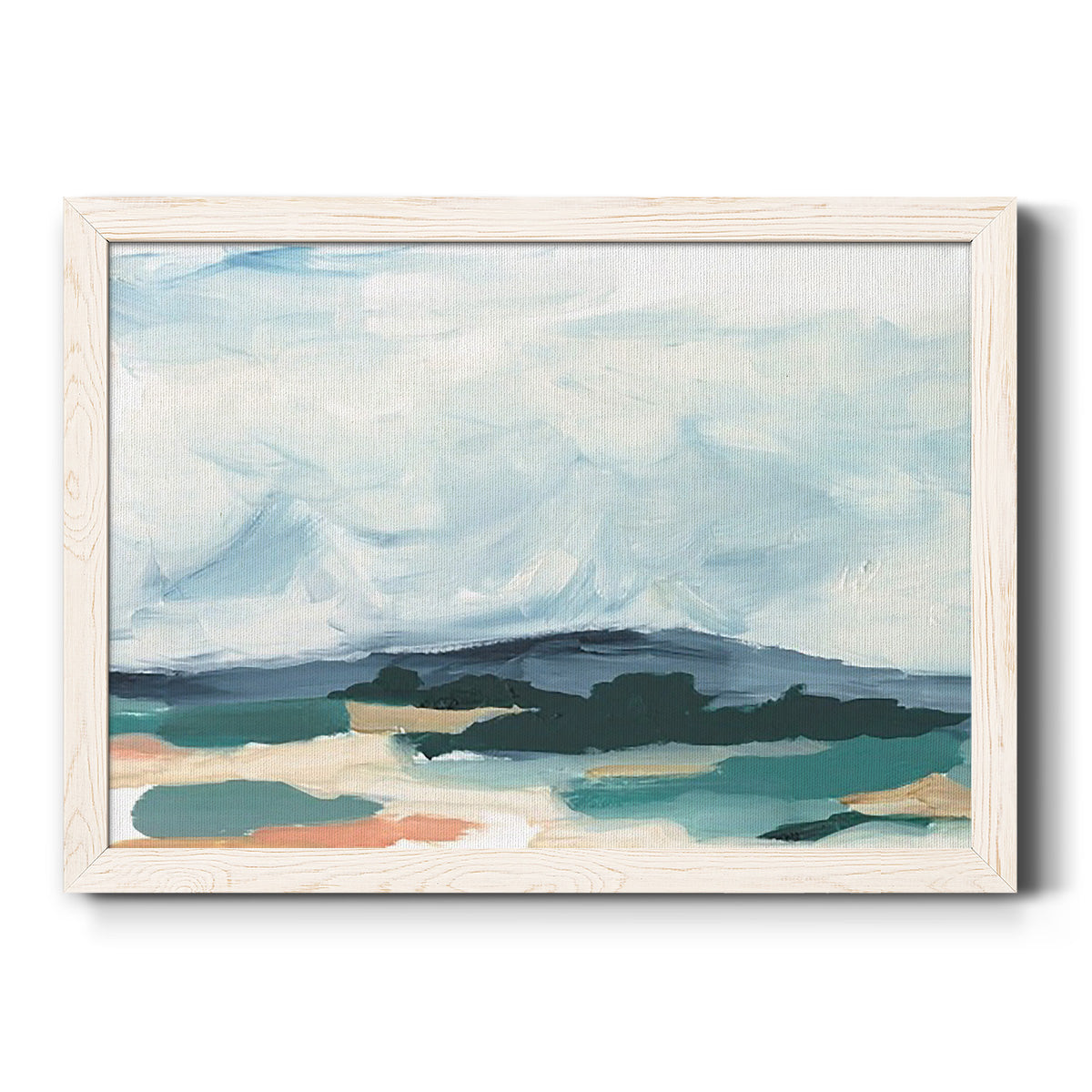 Pastel Vista I-Premium Framed Canvas - Ready to Hang