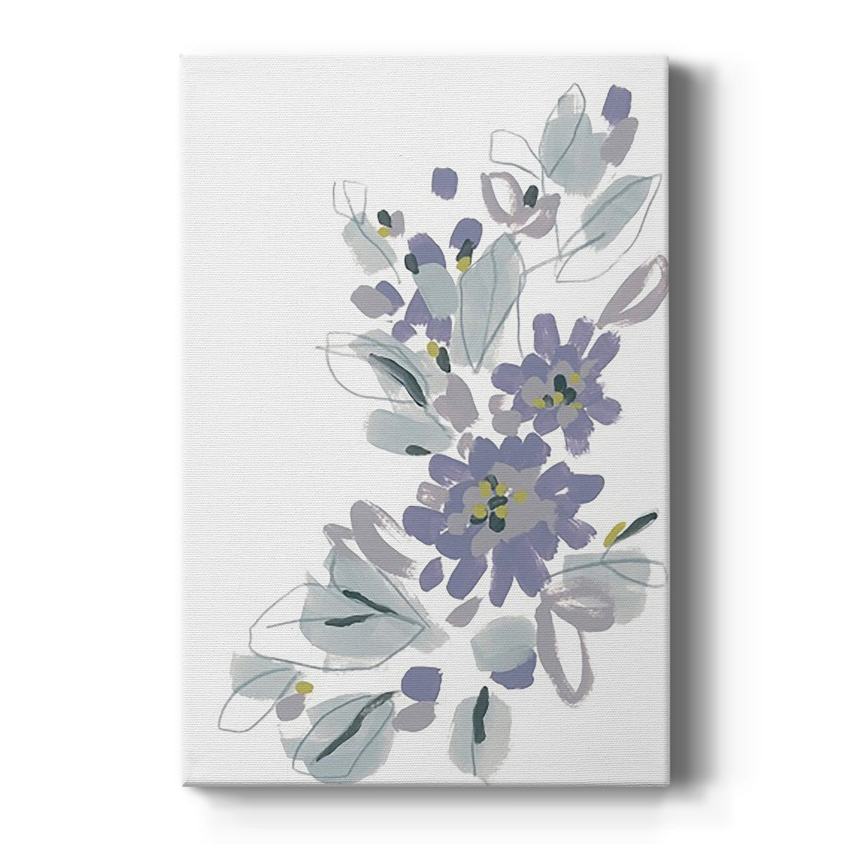 Periwinkle Patch II - Canvas Art Print