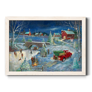 Warm Holiday Memories-Premium Framed Canvas - Ready to Hang